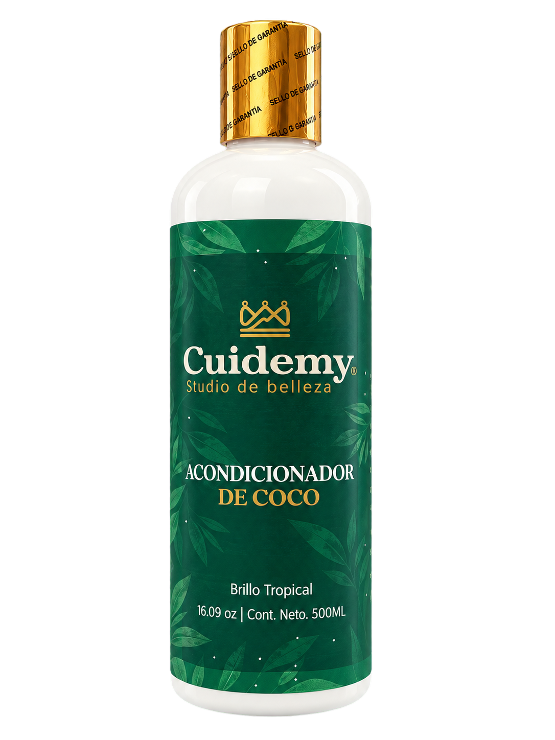 Botella Cuidemy de Acondicionador de Coco de 500 ml