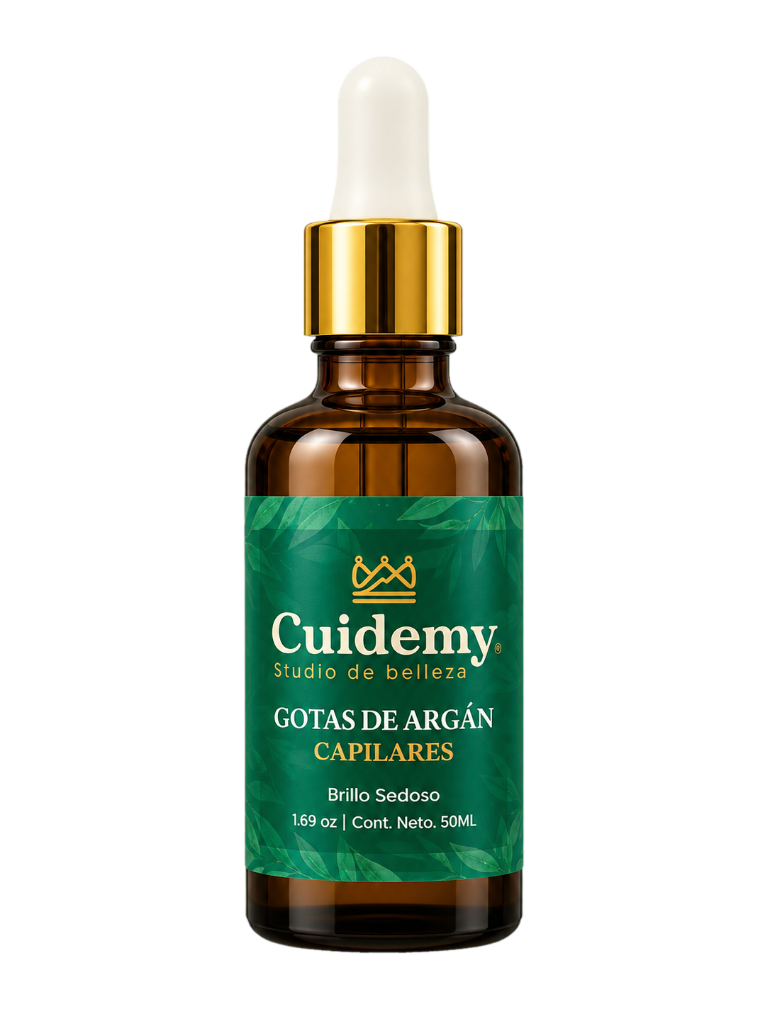 Frasco Cuidemy de Gotas de Argán Capilares de 50 ml